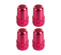 AVKGCZ Lot de 4 bouchons de valves de pneus universels filetés pour vélo - Accessoire coloré