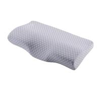 AVKGCZ Oreiller cervical en mousse à mémoire de forme avec motifs en forme de papillon et housse amovible lavable respirante pour cervicale récupération lente fibre ergonomique refroidissement