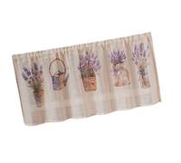 AVKGCZ Rideau de porte en lin imprimé anti-poussière, tissu respirant avec motif cactus pour salon, chambre à coucher, séparateur de pièce en lin respirant
