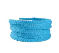 AVkgwrtb Lacets plats antidérapants en silicone polyester | Chaussures de marche multicolores 39,37-55,12 pouces : résistance au glissement à tissage plat