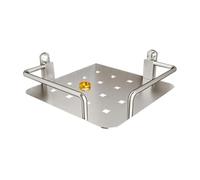 AVkgwrtb Support de Douche Space en Aluminium | Argenté Plusieurs tailles en aluminium mural sans perçage : organisateur de salle de bain(1 story)