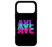 AVL Retro Weird Asheville NC Souvenirs Blue Ridge Idée Cadeau Coque pour iPhone 17 Pro Max