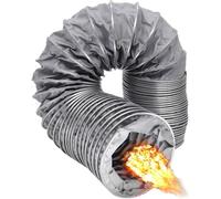 AVLLSO Conduit d'air Flexible Tuyaux de Conduit d'air de Conduit HVAC Extensible, Duc de Ventilation Portable Duc d'air pour Un Espace serré(L 8m/26.2ft,50mm/2")