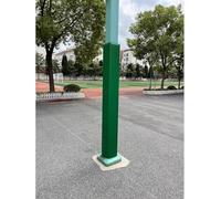 AVLLSO Coussin de Poteau de Basket-Ball Basketball Hoop Post Pad pour Le sous-Sol/Terrain de Jeux/communauté, Enveloppez Autour de la Mousse Pole Pad(H-3.3ft/100cm,20x20 inch)