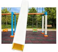 AVLLSO Coussin De Protection 4 Pieds Pads de Remplacement de mâle de Basket carré pour Les Enfants Gym/Base d'arbre/Aire de Jeux, Coussin Post Mousse(White,7"X7"(18X18CM))