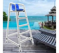 AVLLSO Échelle de Piscine Chaises de Sauvetage/Pont, 47.2in / 59in / 71in Haut Chaise de Sauvetage en Acier Inoxydable avec siège Confortable, Charges 660lbs(71in/180cm/5.9ft High)