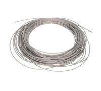 AVLLSO Kits de Câble Métallique pour le câble de balustrade de pont, 6 mm, Section transversale 7x19 lourde(50M/164ft)