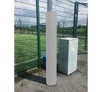 AVLLSO Mousse de Protection poteaux Rembourrage de pôle de lumière Ronde, Manches de Poste de Garage Lourd, Terrain de Jeux extérieur Pole Padding Guard(Grey,Dia-16.5 cm (6 1/2"))