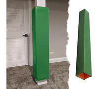 AVLLSO Mousse de Protection poteaux Rembourrage de pôle en Mousse Creuse Convient à 5x5 6x6 7x7 8x8, Rembourrage de pôle de Basket carré(Green,4.5x4.5 inch)