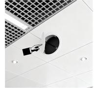 AVLLSO Panneau D'accès Porte d'inspection Circulaire de Type magnétique, Couverture de Trou Circulaire pour Mur Plafond(450mm/18)