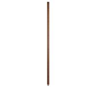 AVLLSO Panneaux de séparation de pièce 70 cm-240 cm de hauteur Lattes en bois du sol au plafond, Pilier d'écran d'intimité à lattes en bois pour salon/porte d'entrée/entrée de bureau(Wood 1pc,190cm/74