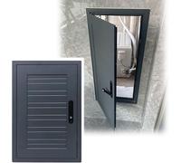 AVLLSO Portes D'accès Porte d'espace à Rampe en Alliage d'aluminium pour HVAC & Plumbing Heavy-Duty, Porte d'accès au Grenier, Montage Flush(Grey,WxH 16X20in (40x50cm))