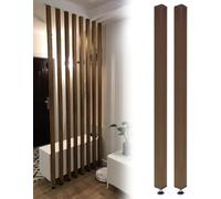 AVLLSO Séparateur de pièce Écrans de confidentialité Poste de partition de pièce avec Pieds réglables pour la Maison, 200 à 240 cm de Hauteur(2 Pcs,225cm/88.5in/7.38ft)