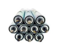 AVLLSO Transporteur Rouleau 5 10 20 30 Pack, Rouleaux de convoyeur d'usine Industrielle, 2 Pouces Installation Presse-en Ressort pour Les systèmes industriels d'entrepôt(10 Pack,L 27.6in/700mm)