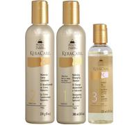 Avlon Keracare Humecto Creme Conditioner 234g, Shampooing Démêlant Hydratant 240ml & Huiles Essentielles 120ml