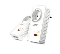 FRITZ!Powerline 1220 Set 1200 Mbit/s Ethernet/LAN Blanc 2 pièce(s)