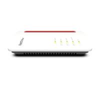 FRITZ!Box 7530 AX routeur sans fil Gigabit Ethernet Bi-bande (2,4 GHz / 5 GHz) Gris, Rouge, Blanc