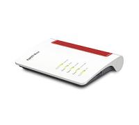 FRITZ!Box 7530 AX routeur sans fil Gigabit Ethernet Bi-bande (2,4 GHz / 5 GHz) Gris, Rouge, Blanc