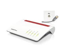 AVM Fritz!Box 7590 routeur sans Fil Gigabit Ethernet Bi-Bande (2,4 GHz / 5 GHz) 3G 4G Gris, Rouge, Blanc