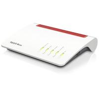 AVM Fritz!Box 7690 (routeur Wi-FI 7 DSL avec 5 760 Mbit/s (5 GHz) et 1 376 Mbit/s (2,4 GHz), jusqu'à 300 Mbit/s avec supervectoring VDSL et ADSL2+, Maille Wi-FI, Base DECT, Version Allemande)