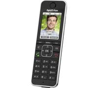 AVM FRITZ!FON C6 Black Edition Téléphone VoIP sans fil répondeur téléphonique, babyphone, fonction mains libres, Code PIN écran