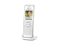 FRITZ!Fon C6 International Téléphone DECT Identification de l'appelant Blanc