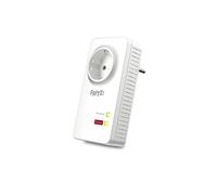 AVM FRITZ!Powerline 1220 Adaptateur Powerline 1200 Mbit/s Gigabit Ethernet, 2 ports LAN RJ-45, Prise Type F intégrée, 230V, Compatible Windows, Blanc.