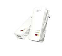 AVM FRITZ!Powerline 1240 AX WLAN Set : Powerline 1200 Mbit/s, Wi-Fi 6, Ethernet Gigabit, MIMO, HomePlug AV2, 2 pièces