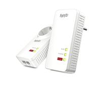 FRITZ!Powerline 1260 WLAN Set 1200 Mbit/s Ethernet/LAN Wifi Blanc 2 pièce(s)
