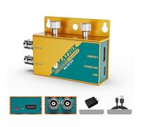 AVMATRIX Mini SC1221 Convertisseur HDMI vers SDI, Convertisseur SDI/HDMI, format compact et montage facile, solution d'alimentation USB-C (Mini SC1221)