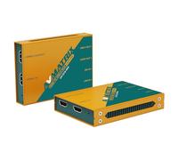 AVMATRIX UC1218-4KS Carte de Capture vidéo 4K HDMI vers USB 3.1 | Carte de capture 4K60 avec HDR pour le streaming de jeux et la diffusion en direct