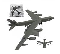 AVMLWEPA 1/200 B-52 Stratofortress Heavy Bomber modèle métal moulé sous Pression Avion Militaire Haute précision avec présentoir, édition Collector for passionnés d'aviation, Cadeau for Bureau