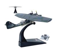 AVMLWEPA Modèle d'avion Militaire moulé sous Pression métal échelle 1:144 PBY-5 prêt à l'emploi à Collectionner avec présentoir hélices rotatives réplique Authentique