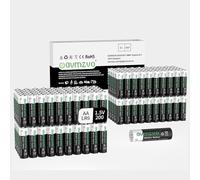 avmzvo AA Piles, Lot de 200, LR6 1,5 V, alcalines, Puissance Durable, puissantes, Peuvent être utilisées pour Les Jouets, Les réveils et Autres appareils électroniques