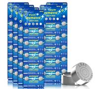 avmzvo AG3 Lot de 60 piles bouton LR41 alcalines 1,5 V sans mercure 392/192/L736/G3A/3GA