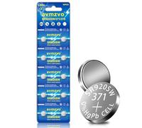 avmzvo Lot de 10 piles bouton SR920SW 371 V371 AG6 LR920 pour montre, alcalines 1,5 V, emballage sécurisé pour les enfants