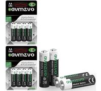 avmzvo Piles AA Lot de 8, Pile LR6 1,5 V alcalines, Alimentation Longue durée, Puissantes, Peuvent être utilisées pour Les Jouets, Les réveils et Autres appareils électroniques