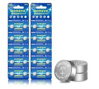 avmzvo SR626SW Lot de 20 piles bouton alcalines pour montre 377 V377 LR626 SR626 AG4 1,5 V Sans mercure Emballage sûr pour les enfants