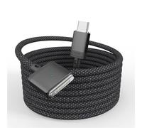 AVNSCNK Câble de charge USB-C vers Mag-Safe3, 140 W PD - Câble de charge rapide - 2 m - Compatible avec MacBook Pro M4 2024 / M3 2023 (14"/16"), MacBook Air M2 (13"/15") (noir)