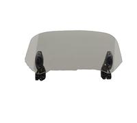 AVNVNCNO Moto Pare Brise Avant pour pour Piaggio pour MP3 125 400 300 125 250 500 pour DNA pour Ice 50 pour GP Pare-Brise Extension Spoiler Pare-Brise Saut De Vent(Big 2)