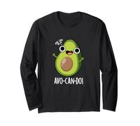 AVO-Can-do Jeu de Mots drôle d'avocat Manche Longue