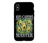 AVO Cardio Master : Humour Fitness pour Amateurs d'Avocats Coque pour iPhone X/XS