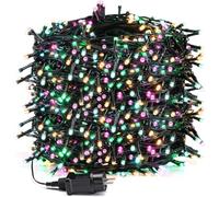 Avoalre Guirlande Lumineuse 100M 1000LED Multicolore, Lumières Sapin de Noël 8 Modes Étanche IP44 Décoration Extérieur Intérieur pour Fête Chambre Mariage Jardin Soirée Multicolore