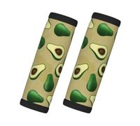 Avocado Dot Brown, Lot de 2 protections pour poignées de valise, housses de poignée souples et confortables, étiquette à bagages
