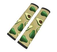 Avocado Dot Brown, Protège-ceintures de sécurité auto, lot de 2 protège-harnais, housse de ceinture de sécurité multifonctionnelle