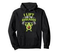 Avocado Gym AvoCardio Fitness Humour Drôle Santé Entraînement Sweat à Capuche