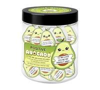 Avocado Love Note Cards, Positive Affirmation Jar Notes, 60 Pieces Compact Avocado Shaped Cards, Cute Mini Messages for Girlfriend Wife Boyfriend Husband Birthday Christmas New Year