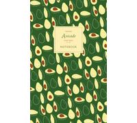 Avocado Notebook - Ruled Pages - 5x8 - Premium Cahier (Green)