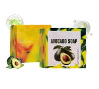 Avocado Soap, Handmade Avocado Soap, Gentle And Non Irritating, lCleansing Bar for Face, Hands, Body Cleansing Moisturizing, Revitalize Skin (1)