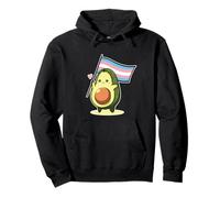 Avocado Transgender Flag CSD Pride Kawaii LGBTQ Queer Trans Sweat à Capuche